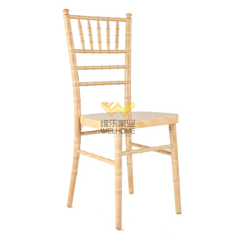 Limewash solid wood camelot chair for wedding/event